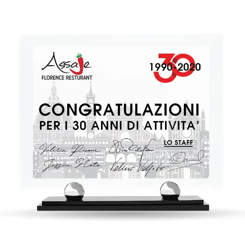 Targa istituzionale firenze skyline 02