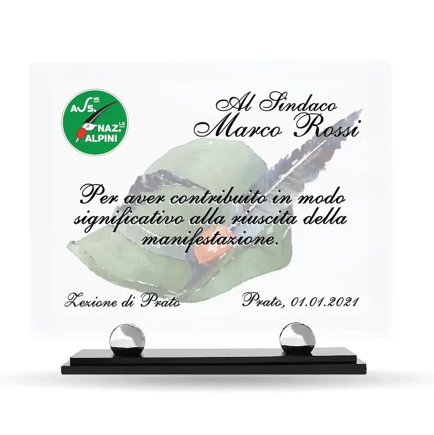 Targa associazione alpini 02