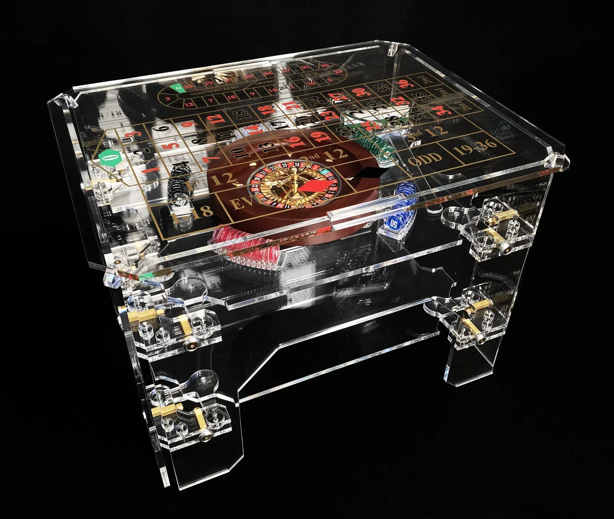 Roulette e scacchiere di design